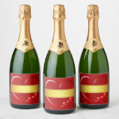 Etikett Sparkling Wine personalisa (Flaschen)