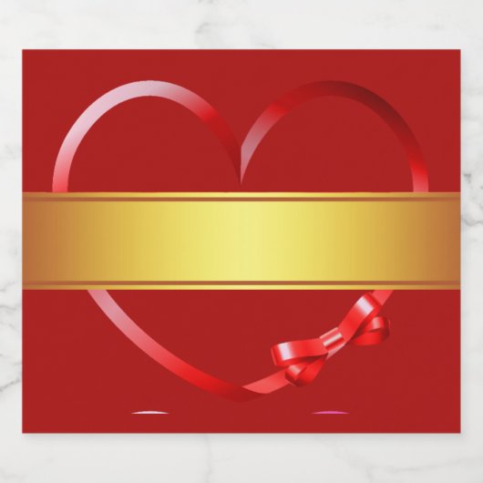 Etikett Sparkling Wine personalisa (Einzelnes Label)