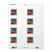 ETIKETT - Sunrise Cowboy Boots (Vorne)