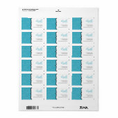 ETIKETT:: superbe 1L Adressaufkleber (Vorne)