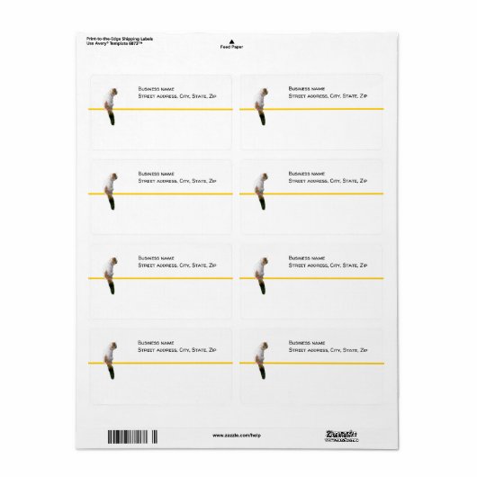 Etikett - Versand - Chat ansehen (Vorne)