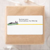 Etikett - Versand - Lazy Cat (Insitu)