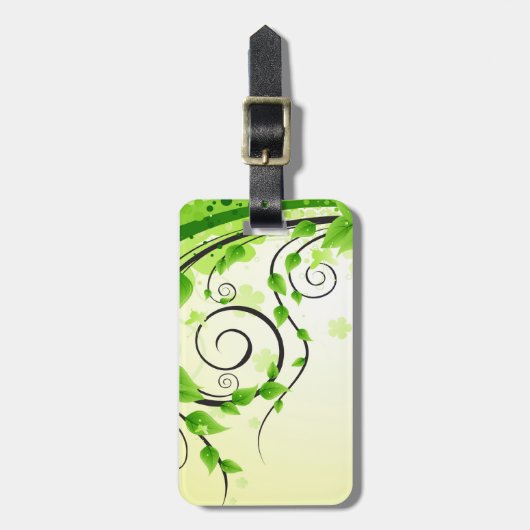 Etikette Gepäckanhänger (Vorderseite vertikal)