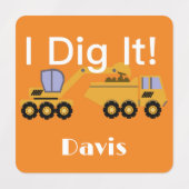 Etiketten (Design 1)