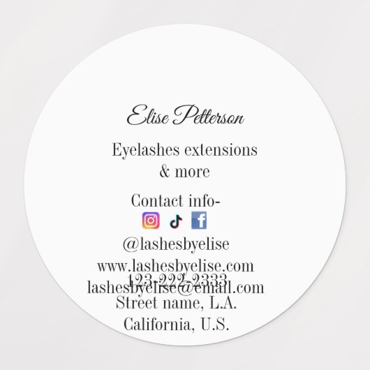 Etiketten (Design 2)