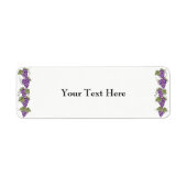 Etiketten für die Traubenanschrift (Vorne)