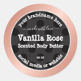 Etiketten für die Verpackung von Augapfverpackungs Runder Aufkleber