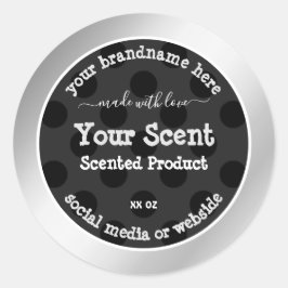 Etiketten für die Verpackung von Produkten aus dem Runder Aufkleber