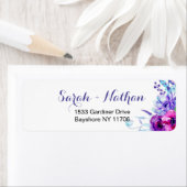 Etiketten für Hochzeiten von Wasserfarben (Insitu)