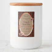 Etiketten für Holzkörner und Baumrinde Butterfetts (Vorderseite)