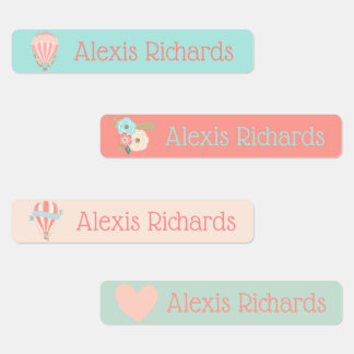 Etiketten für Kinder - für Schule und Sport