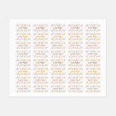 ETIKETTEN FÜR KINDER Thema (Blatt)