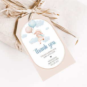 Etiketten für kleine Lamm-Babyshower-Geschenke Geschenkanhänger