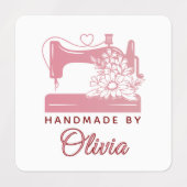 Etiketten für kundenspezifische Nähbekleidung (Design 1)