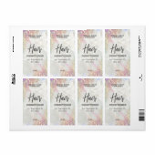 Etiketten für Opal-Glitzer-Haarprodukte (Vorne)