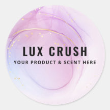 Etiketten für Pastell- und Goldalkohol