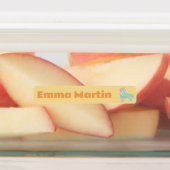 Etiketten für Pens - Roller Disco Gelb (Befestigt)