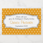 Etiketten für Polka-Blume (Einzelnes Label)