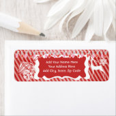 Etiketten für Rosa und Rote Lichter (Insitu)