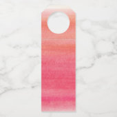 Etiketten für Rotwein Flaschenanhänger (Rückseite)