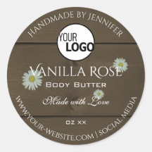 Etiketten für Verpackungen von Holzkörnern