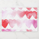 Etiketten für Wasserfarbstoffe (Einzelnes Label)