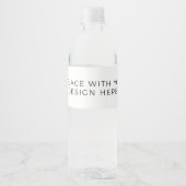 Etiketten für Wasserflaschen (Vorderseite)