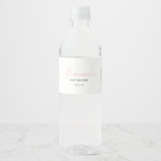 Etiketten für Wildblumenwasser, Etiketten für Wass