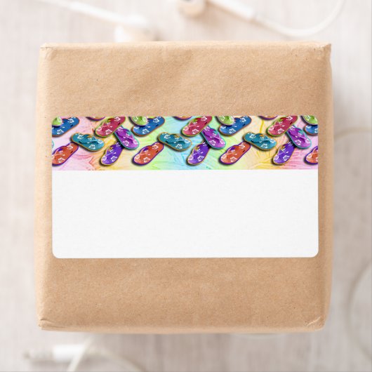 ETIKETTEN - Pop Art FLIP FLOPS (Insitu)