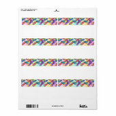 ETIKETTEN - Pop Art FLIP FLOPS (Vorne)