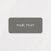 Etiketten - Schwarzer, moderner Hintergrund (Design 2)