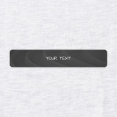 Etiketten - Schwarzer, moderner Hintergrund (Design 1)