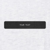 Etiketten - Schwarzer, moderner Hintergrund (Design 2)