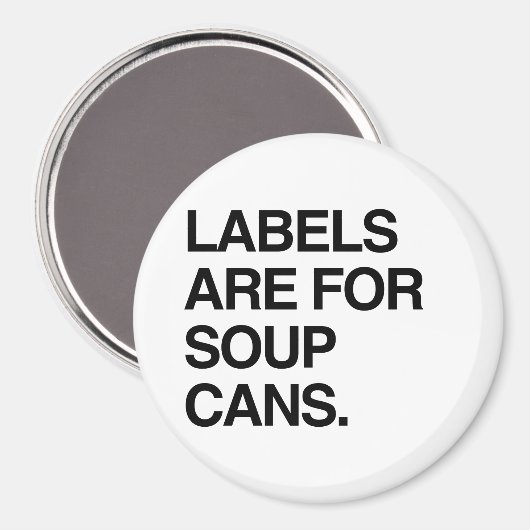 ETIKETTEN SIND FÜR SAUBERKANE MAGNET (Vorderseite/Rückseite)