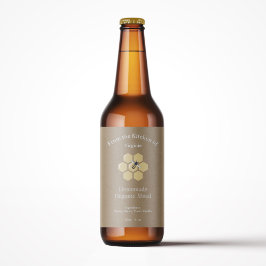 Etikettenaufkleber für Kraft- und Rustikale Honig  Weinetikett