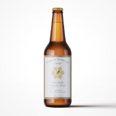 Etikettenaufkleber für Rustikal-Honig oder Milchfl Weinetikett