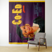 Etikettendruck für Zitrusfrüchte der Co-Ed-Marken  Wandteppich (Beispiel)