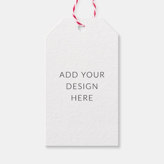 Etikettendruck Geschenkanhänger (Vorderseite)