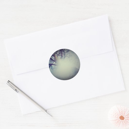 Etikettenrolle  runder aufkleber (Umschlag)