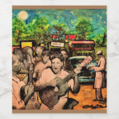 Etikettierung für Wein (8,9 cm x 10,2 cm) Weinetikett (Einzelnes Label)