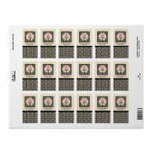 Etikettierung von Backwaren für gewerbliche Zwecke Adressaufkleber (Vorne)