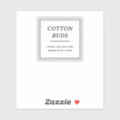 Etikettierungen für Behältnisse, Behältnisse oder Aufkleber (Blatt)