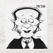 ETIKETTS MR.TATI WEINETIKETT (Einzelnes Label)