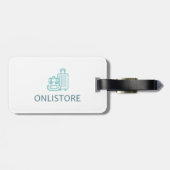 Etiqueta de Bagagem onlistore Gepäckanhänger (Rückseite horizontal)