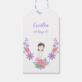 Etiqueta de colgar Primera Comunión CECILIA Geschenkanhänger