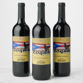 Etiqueta para botella de coquito 2020 weinetikett (Flaschen)