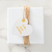 Etiqueta para recuerdos con relieve metalizado geschenkanhänger (Mit Box)
