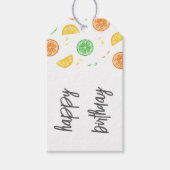 Etiqueta para regalo cítricos geschenkanhänger (Vorderseite)