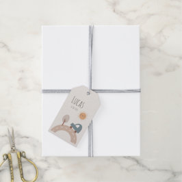 Etiquetas regalo para bebé editable  geschenkanhänger
