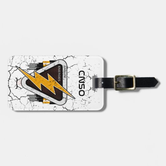 ETIQUETTE BAGAGE NRJ 2025 GEPÄCKANHÄNGER (Vorderseite horizontal)